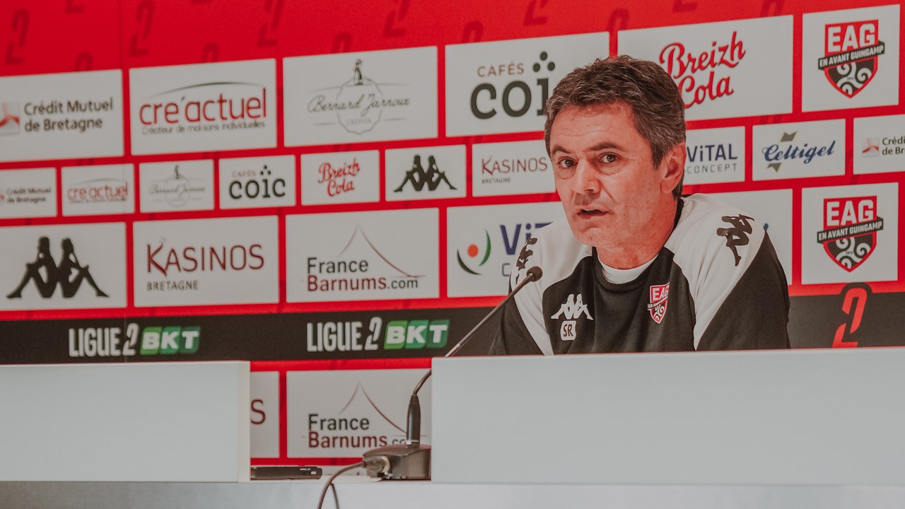 Stade Lavallois - EAG : le point presse de Sylvain Ripoll
