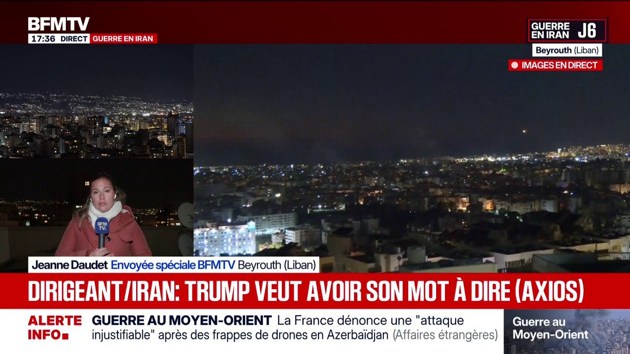 Guerre au Moyen-Orient: le président libanais demande à Emmanuel Macron d'intervenir afin que "la banlieue sud de Beyrouth ne soit pas ciblée"
