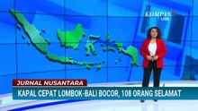 Kapal Cepat Angkut Wisatawan Alami Kebocoran, 108 Penumpang Dievakuasi | JURNAL NUSANTARA