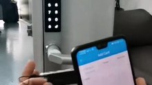 Premium Sliding Door Smart Lock 🔐 Fingerprint + TTLock App