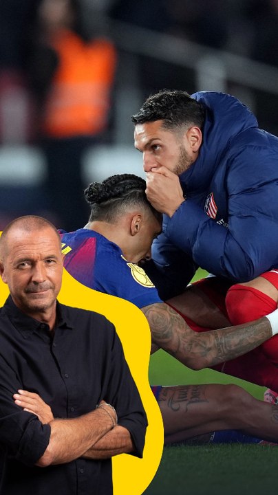 "Qué gran partido del Barça... pero han acabado en la calle. Y qué mal partido del Atletico de Madrid... pero se clasifica"