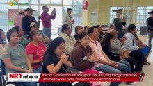 Inicia Gobierno Municipal Programa de Alfabetización para Personas con Discapacidad