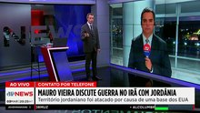 Mauro Vieira consulta Jordânia sobre escalada e ataques ao território árabe