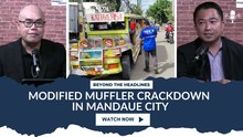 Modified Muffler Crackdown in Mandaue City
