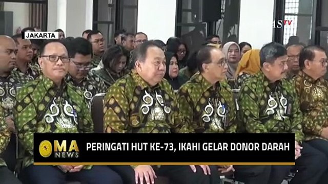 IKAHI Rayakan HUT ke-73 dengan Gelar Donor Darah | MA NEWS
