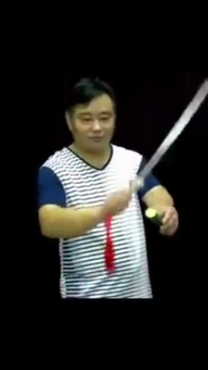 Super Swallowing Sword – Professional Magician Illusion Prop