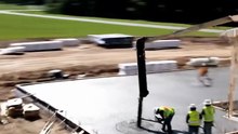 Satisfying Modern Farmhouse Construction Time-lapse 🏡 #Mar04