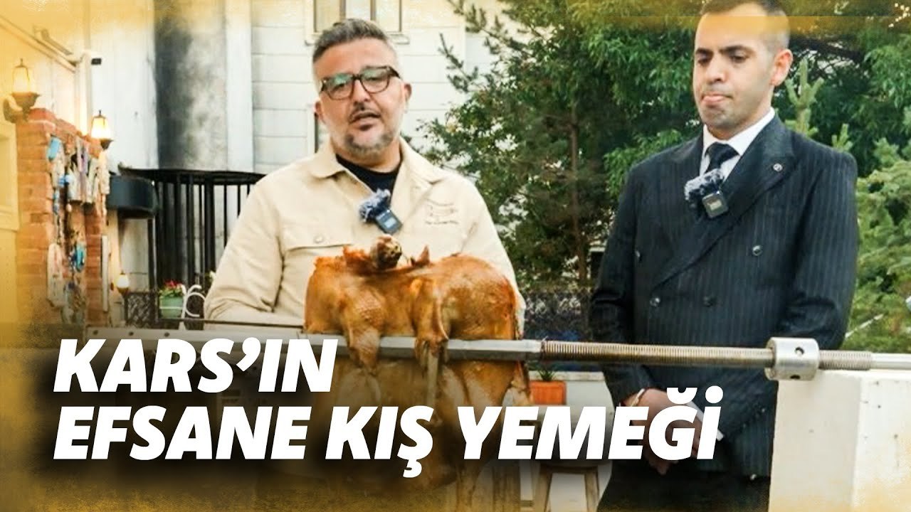 Soğuk Havaların En Sıcak Lezzeti Kars Kazı Tarifi - Dikkat Ayvaz Şef Çıkabilir