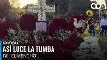 Así luce la tumba de “El Mencho” tras despliegue militar en la zona