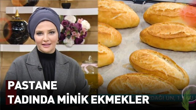 Yumuşacık, Puf Puf Minik Somun Ekmek | Nermin'in Enfes Mutfağı