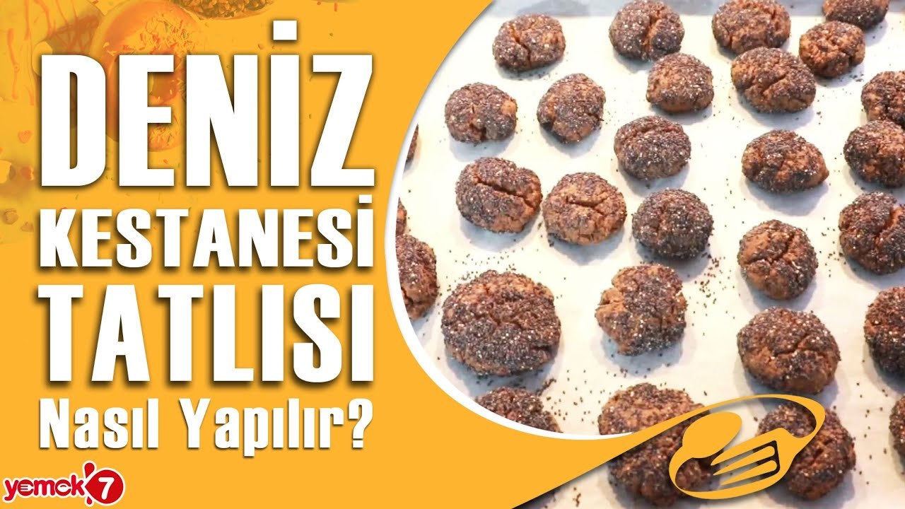 Hem İlginç Hem Çok Lezzetli! Deniz Kestanesi Tatlısı Nasıl Yapılır?