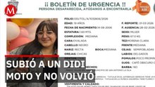 Localizan sin vida a Ana Karen tras abordar un DiDi moto en Edomex
