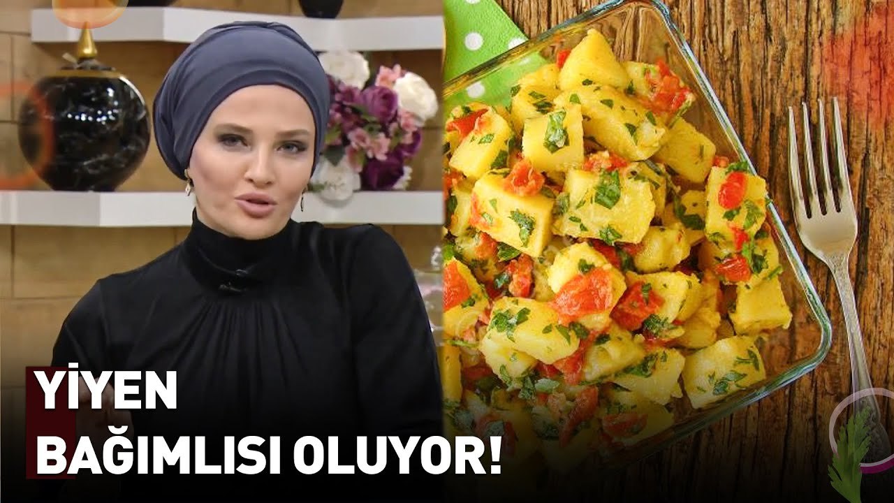 Bu Soslu Patates Salatası Tarifi Kaçmaz  | Nermin'in Enfes Mutfağı