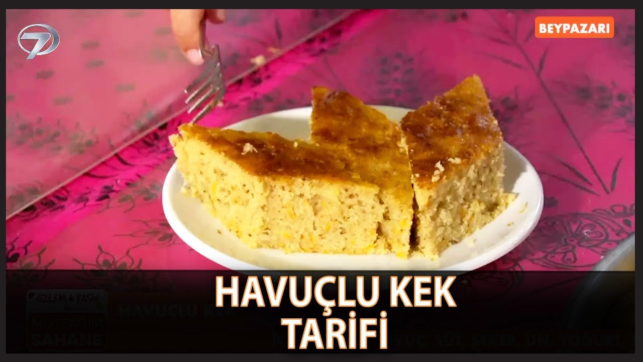 Tadı Damağınızda Kalacak Enfes Havuçlu Kek Tarifi