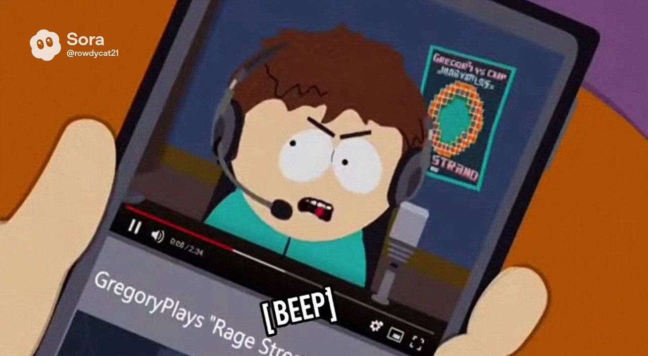 Gregory says bad words on YouTube and gets grounded
