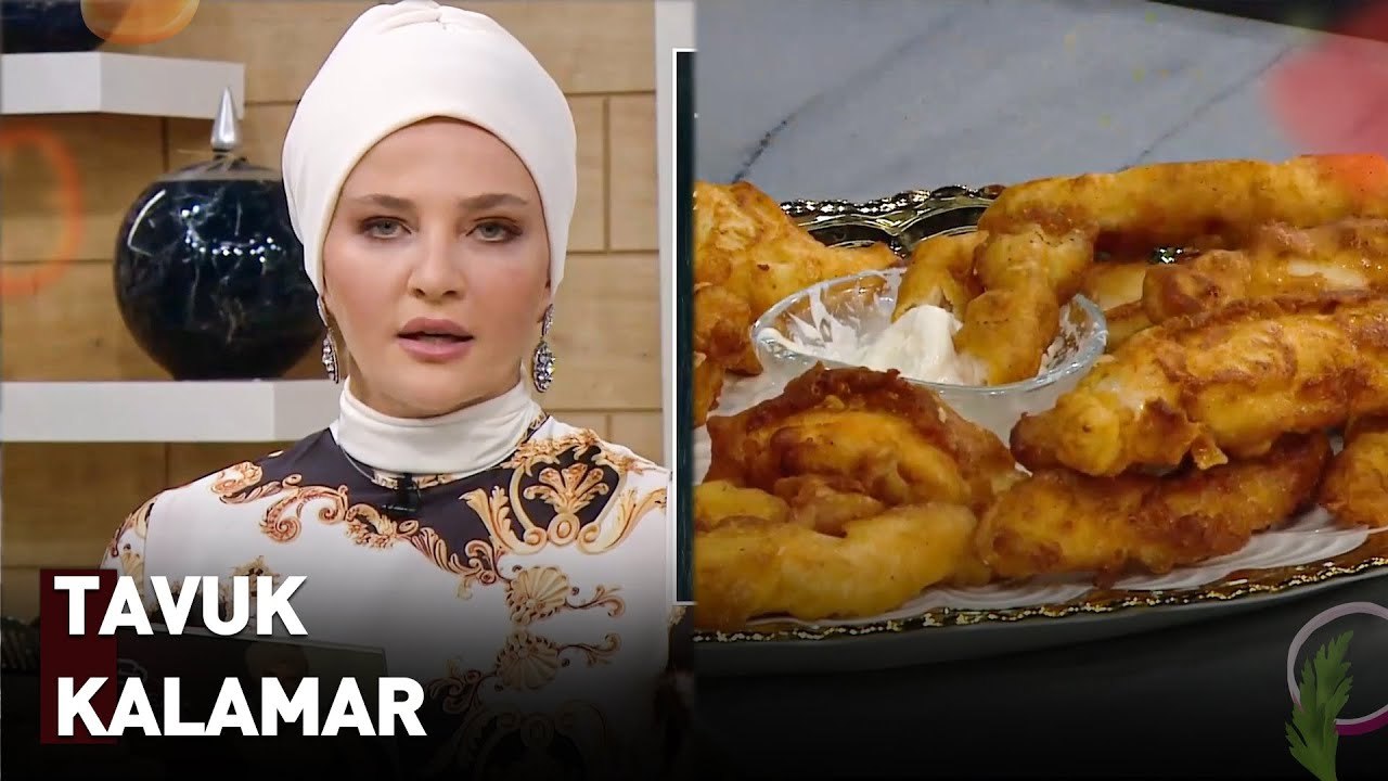 Dışı Çıtır, İçi Yumuşacık Tavuk Kalamar Tarifi!  | Nermin'in Enfes Mutfağı