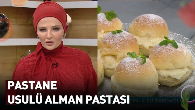 Yumuşacık Keki Ve Krema Dolgusu İle Alman Pastası Tarifi | Nermin'in Enfes Mutfağı