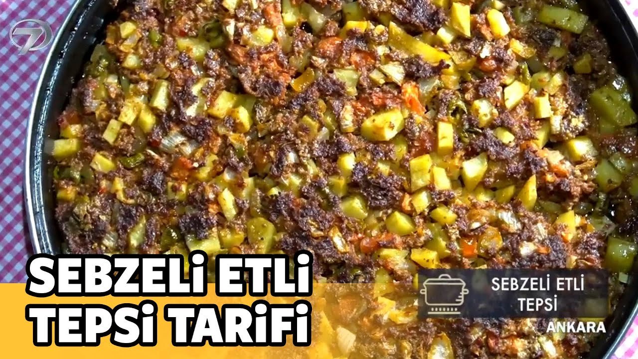 Bir Lezzet Harikası Sebzeli Etli Tepsi😊 #dünyanıntadı #ankara