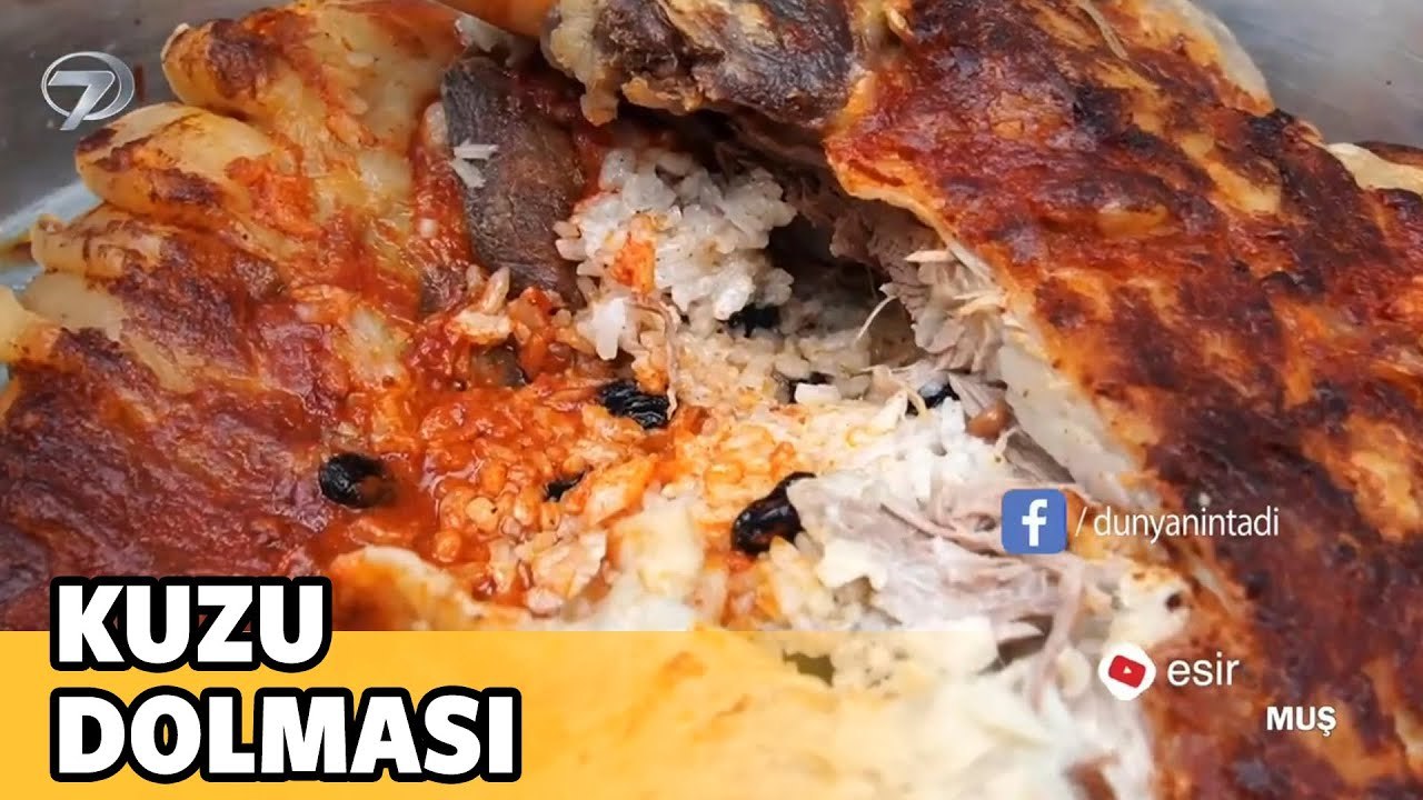 Muş'un Parmak Isırtan Kuzu Dolması Tarifi