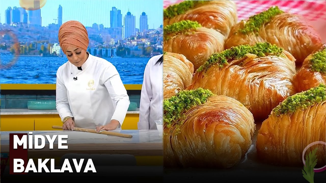 Bayrama Yakışır Bir Tatlı! Çıtır Çıtır Midye Baklava Tarifi  - Şampiyon Lezzetler
