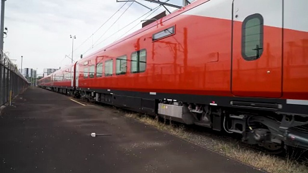 Shunting of new regional rail fleet train