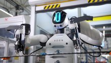 Humanoid Robotics (AEON) at BMW Group Plant Leipzig - Battery Assembly