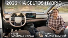 2026 Kia Seltos Hybrid: Modernes Interieur & mehr Platz im Kompakt-SUV