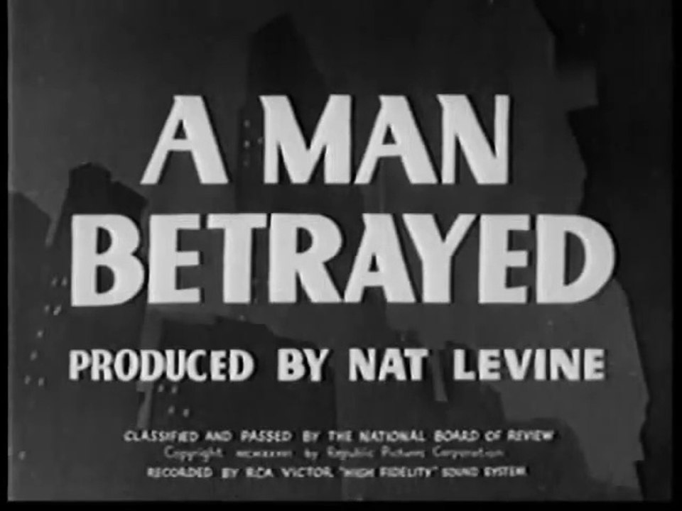 A Man Betrayed (1936) – Framed Salesman Escape Thriller