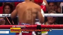 LIGHTNING HANDS! Manny Pacquiao DROPS Keith Thurman!