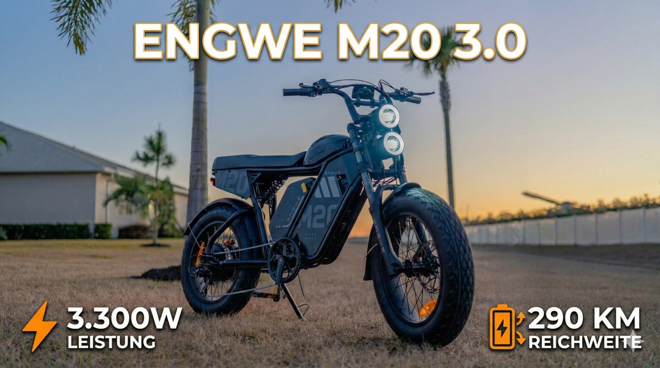 Engwe M20 3.0 im Check: Reichweite, Leistung und Technik
