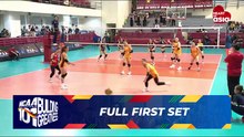 FULL FIRST SET - Mapua Lady Cardinals vs JRU Lady Bombers | NCAA Season 101