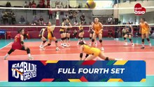 FULL FOURTH SET - Mapua Lady Cardinals vs JRU Lady Bombers | NCAA Season 101