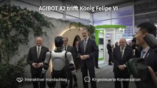AGIBOT A2 sorgt für Staunen beim Mobile World Congress in Barcelona