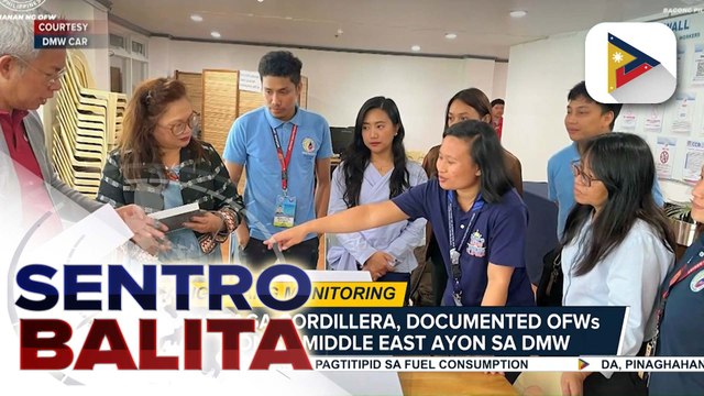 Alok na libreng connectivity assistance ng DICT, activated na rin ngayon sa Cordillera Region; lagay ng mga OFW na taga-Cordillera, mahigpit na binabantayan ng DMW | ulat ni Jezryl Khate Lapizar - PTV Cordillera