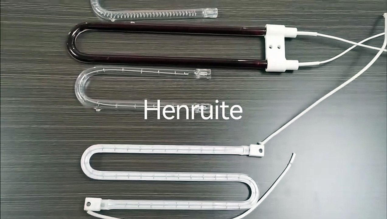 400v 3500w U shape infrared emitter lamp pet blowing lamp blowing machine infrared heating lamp for blowing machine