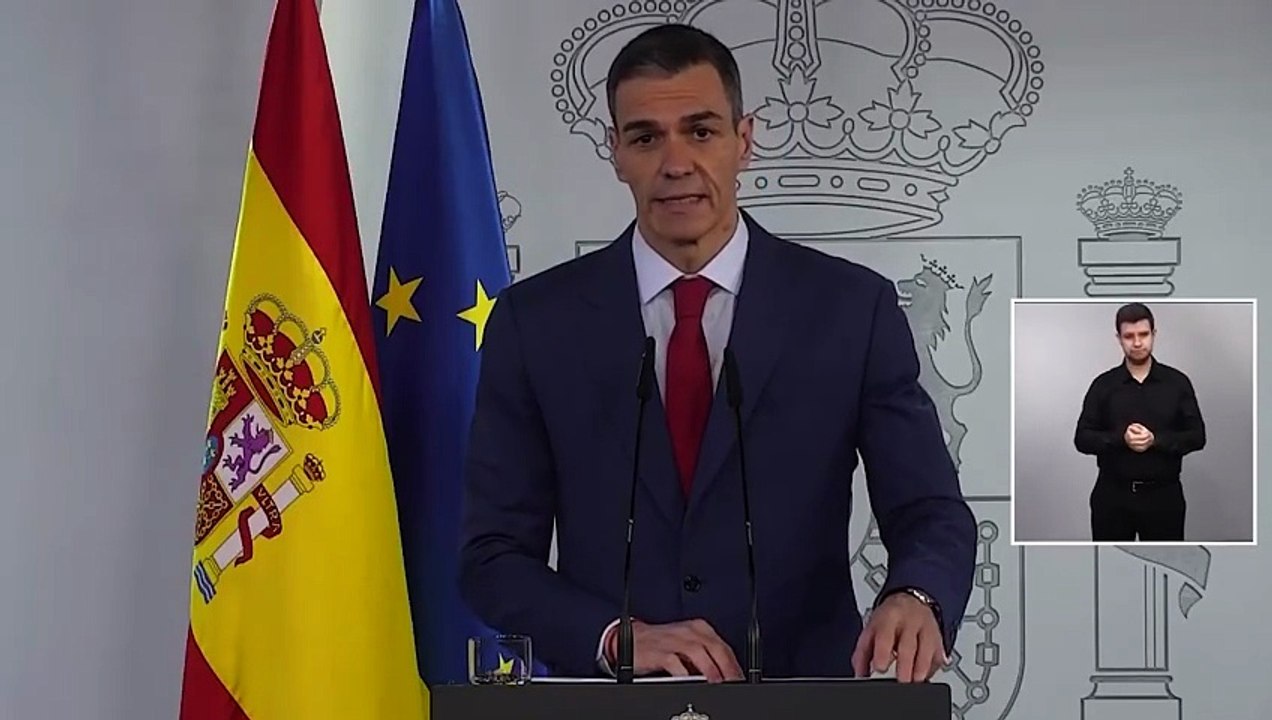 Sánchez: "Tenemos que estar preparados para una guerra larga con consecuencias graves en términos económicos"