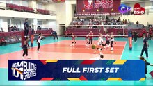 FULL FIRST SET - Letran Lady Knights vs LPU Lady Pirates | NCAA Season 101