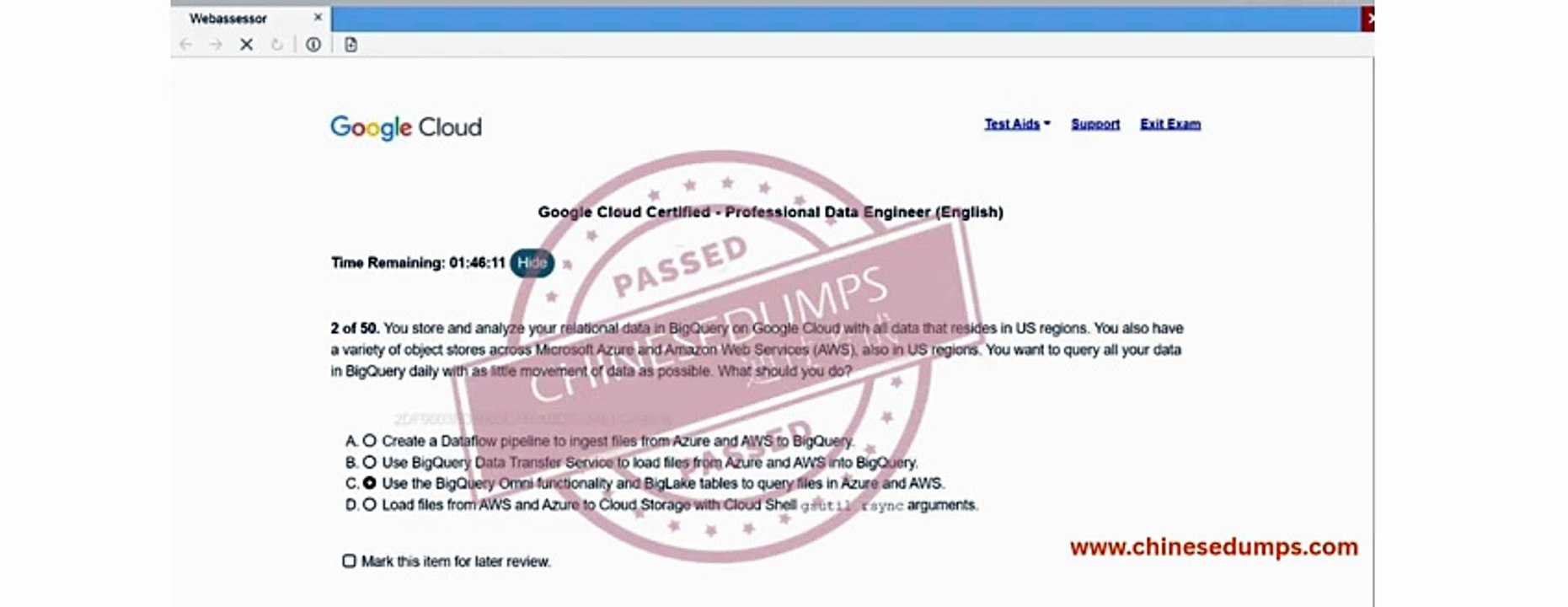 Google Cloud Certified – Professional Data Engineer (PDE)