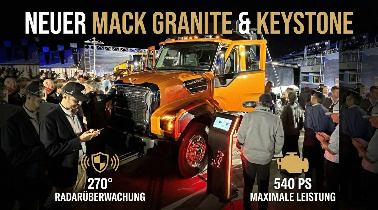 2026 Mack Keystone & Granite – Mack erweitert Portfolio im Heavy-Duty Segment