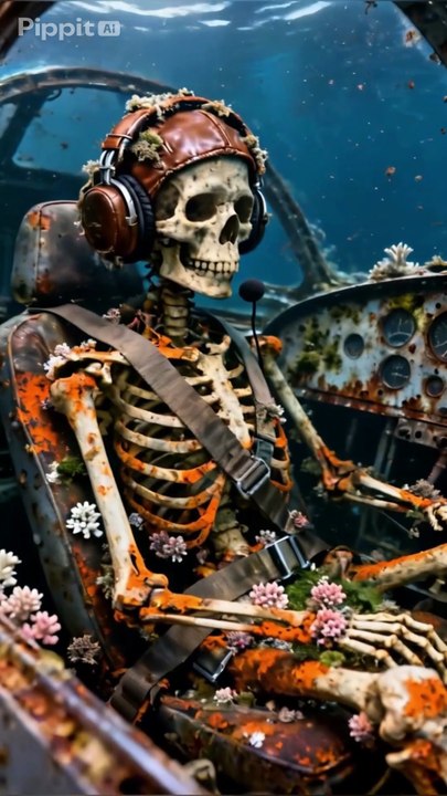 Sunken Airplane Discovered Deep Underwater – Mysterious Find