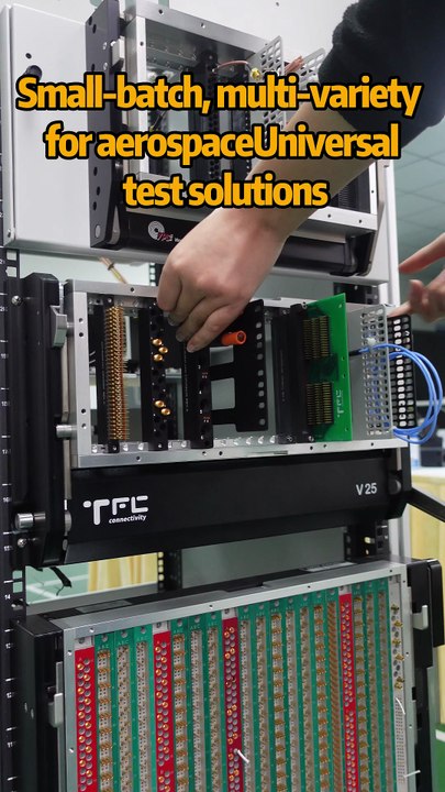 Small-batch, multi-variety for aerospaceUniversal test solutions.