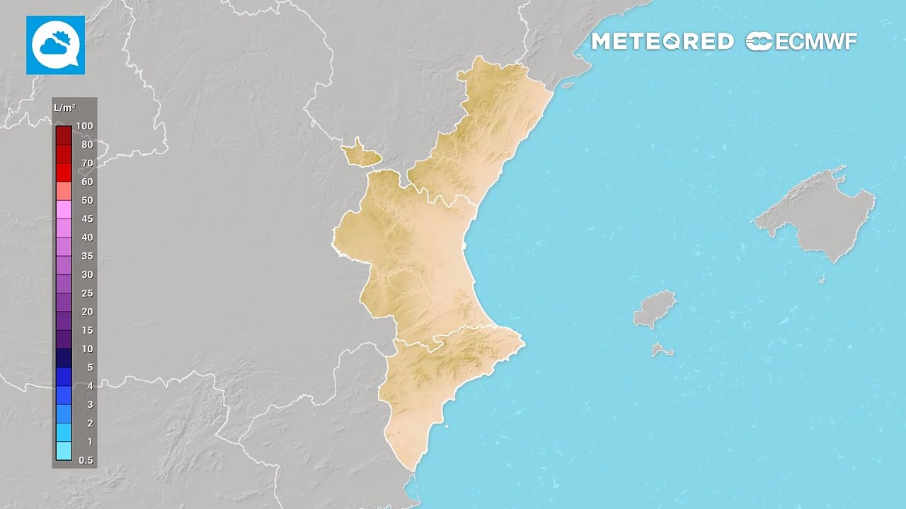 Las precipitaciones se irán intensificando y dejarán acumulados notables