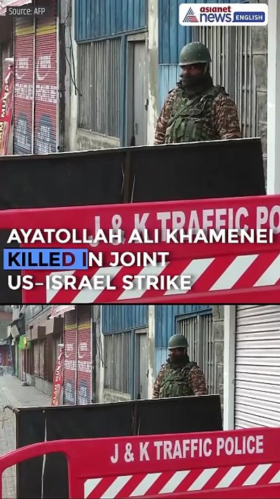 Heavy Security in Srinagar Ahead of Shia Protests Over Khamenei Killing