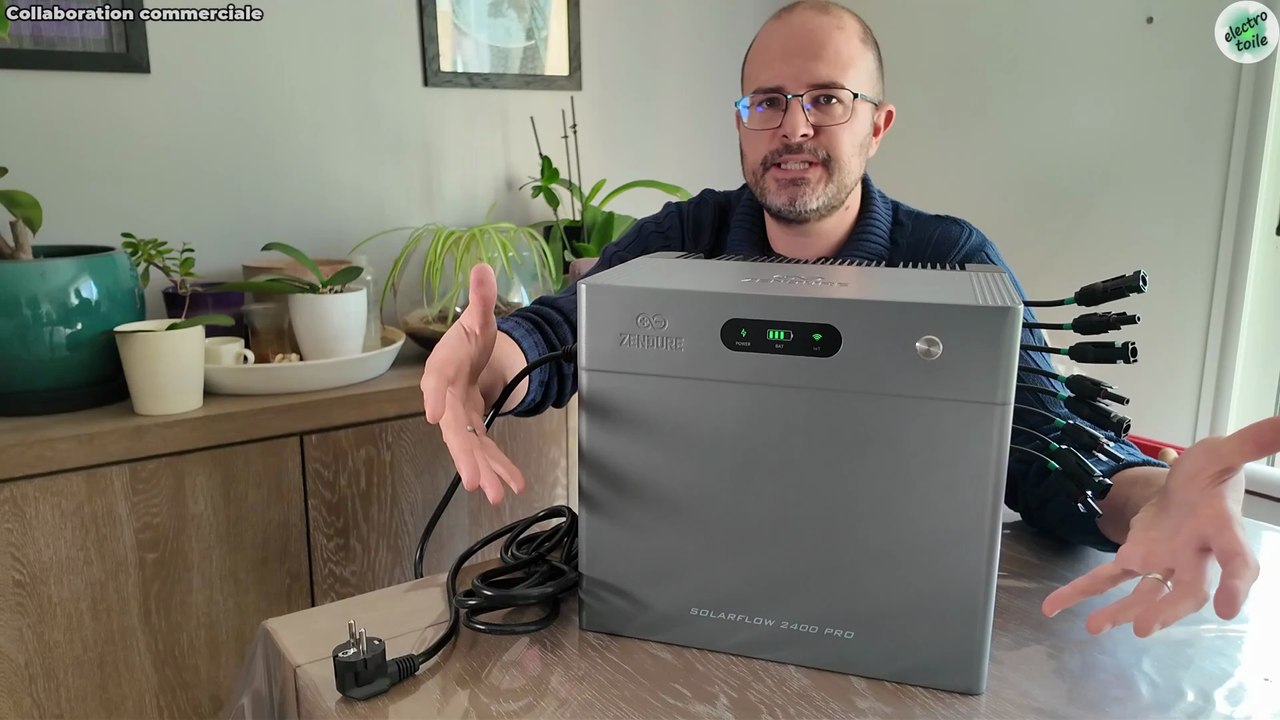 Test & installation complète SolarFlow 2400 Pro Zendure mesures réelles et verdict