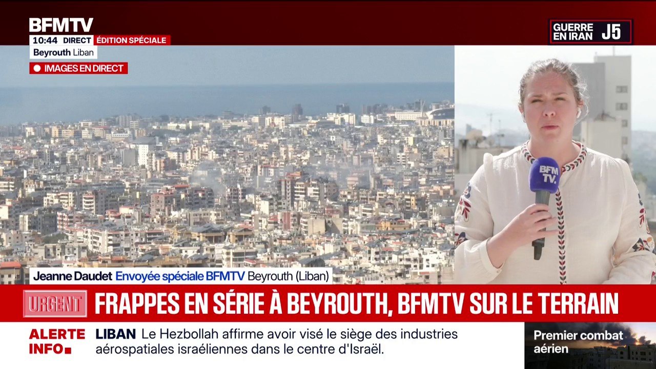 Guerre au Moyen-Orient: malgré les frappes et les bombardements, les habitants tentent de continuer leur vie à Beyrouth