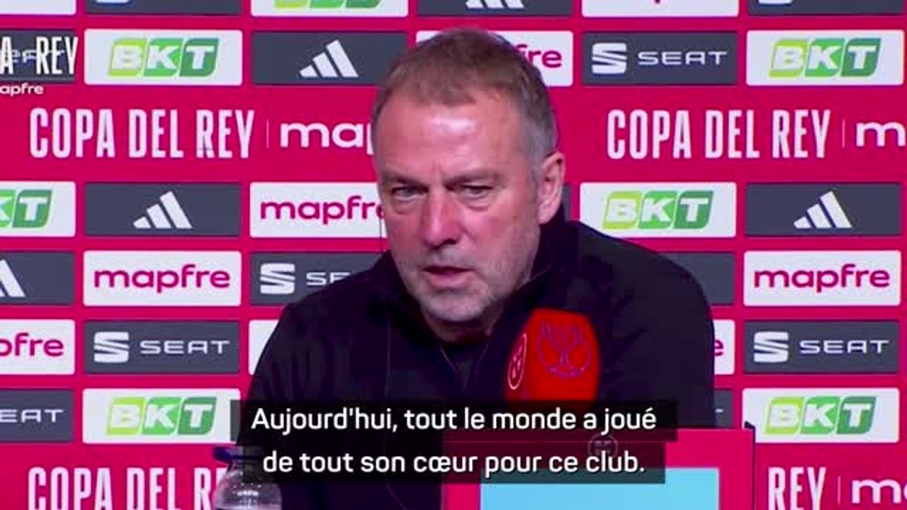 Barcelone - Flick : "Tout le monde a joué de tout son cœur pour ce club"