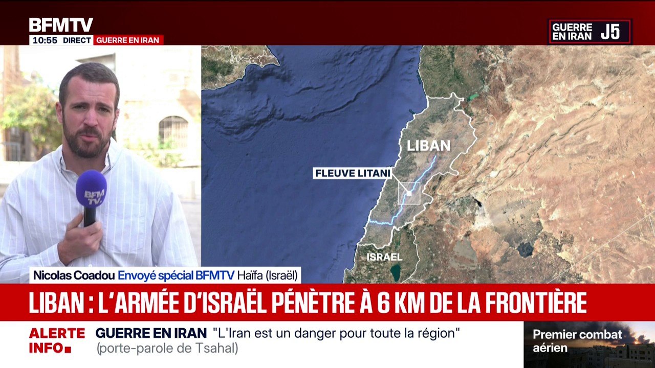 Guerre au Moyen-Orient: l'armée israélienne pénètre dans une localité frontalière du sud du Liban