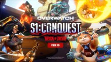Overwatch Official 5 New Heroes Season 1 Conquest Gameplay Trailer