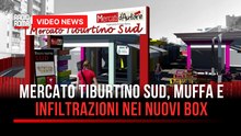 Mercato Tiburtino Sud, muffa e infiltrazioni nei nuovi box