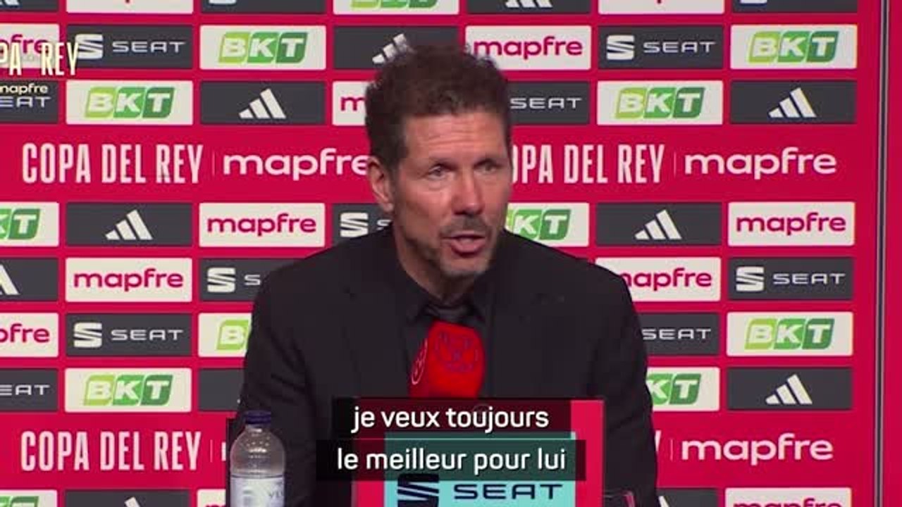 Atlético - Simeone : "Griezmann ? Je l'aime beaucoup, je veux toujours le meilleur pour lui"